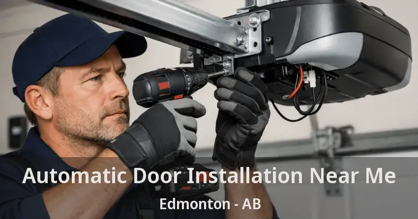 Automatic Door Installation Near Me Edmonton - AB Automatic Door Installation Near Me Edmonton - AB