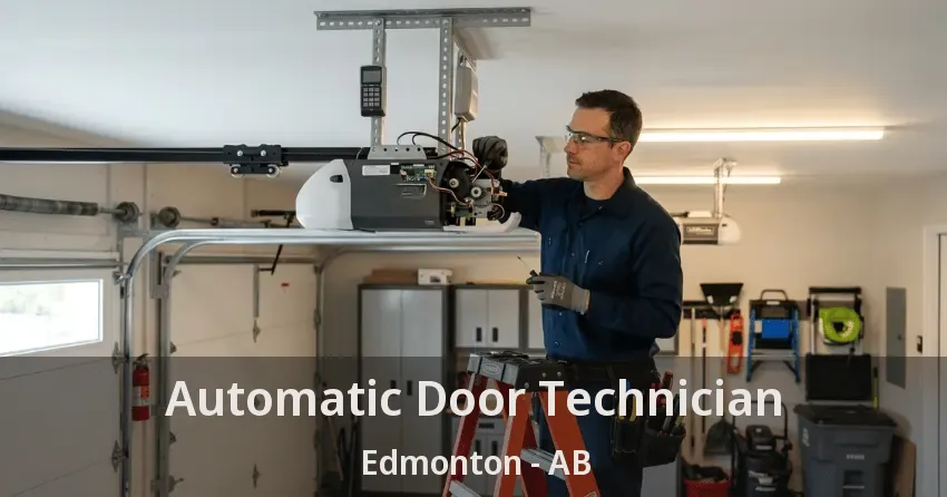 Automatic Door Technician Edmonton - AB Automatic Door Technician Edmonton - AB